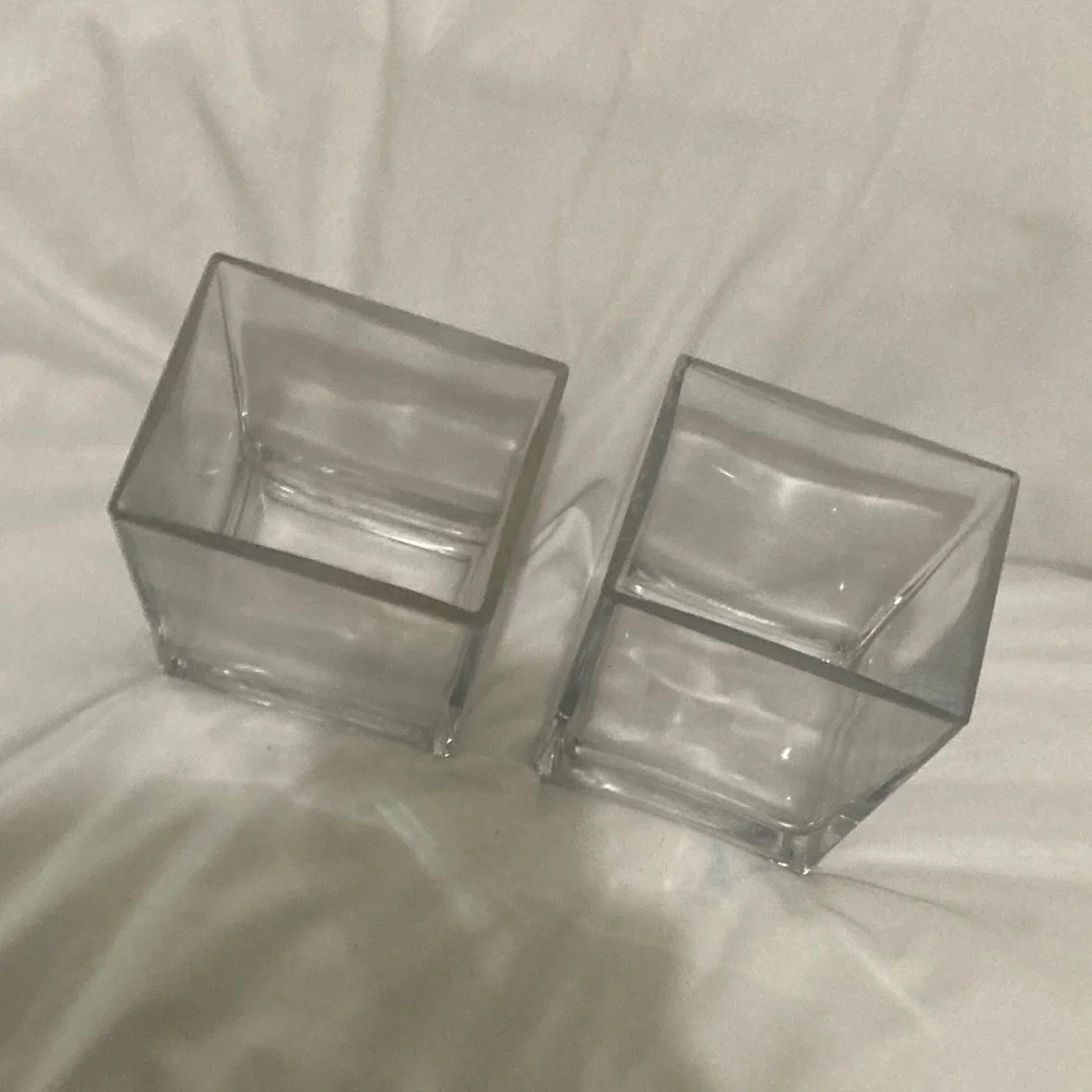 IKEA Decorative Glass Vases with Fillers